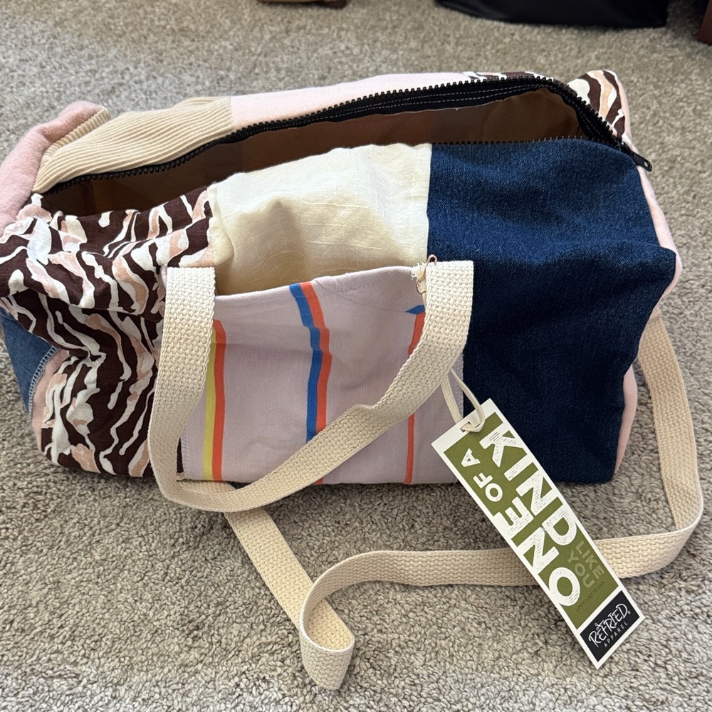Refried Patchwork Tote Bag